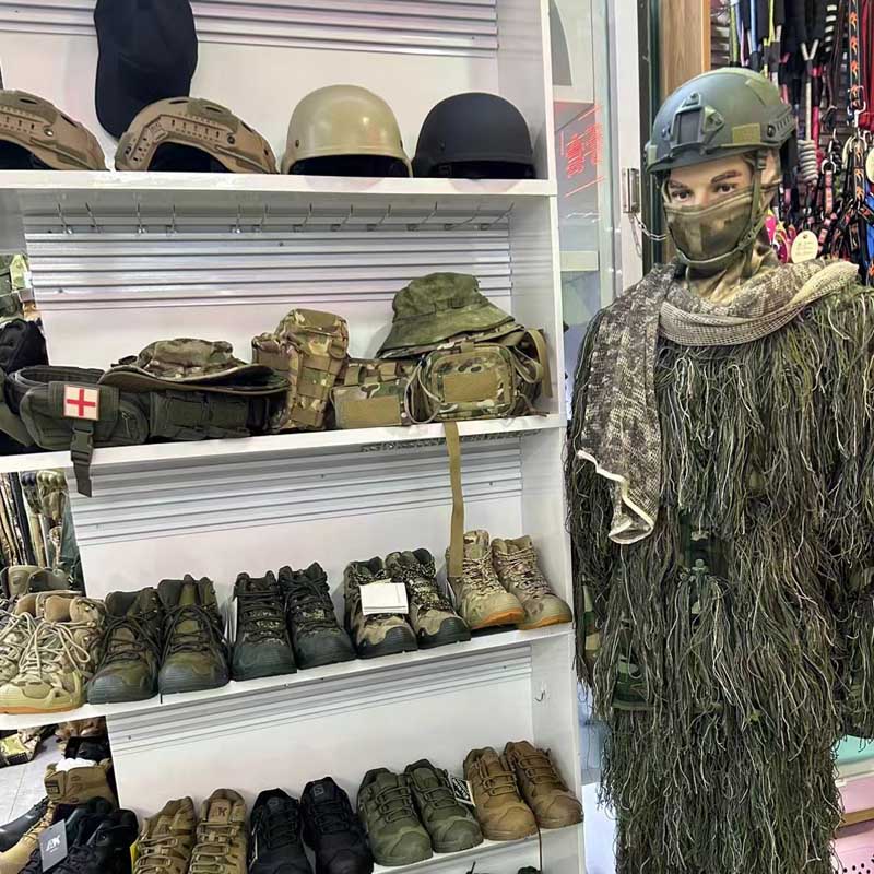 军迷户外：战术衣裤护具鞋帽、军训服、团建拓展队服