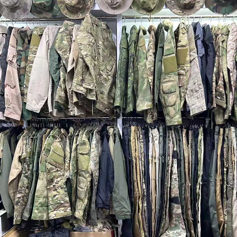军迷户外：战术衣裤护具鞋帽、军训服、团建拓展队服