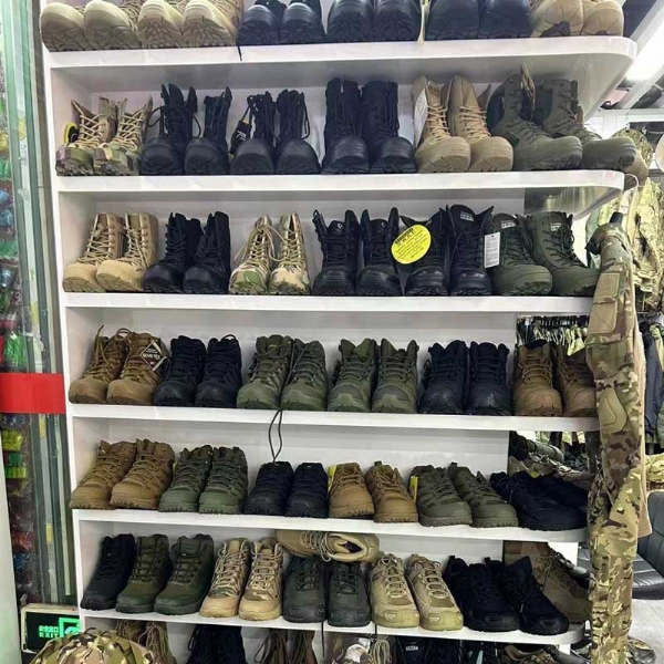 军迷户外：战术衣裤护具鞋帽、军训服、团建拓展队服