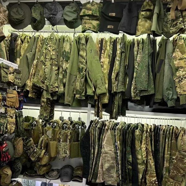 军迷户外：战术衣裤护具鞋帽、军训服、团建拓展队服