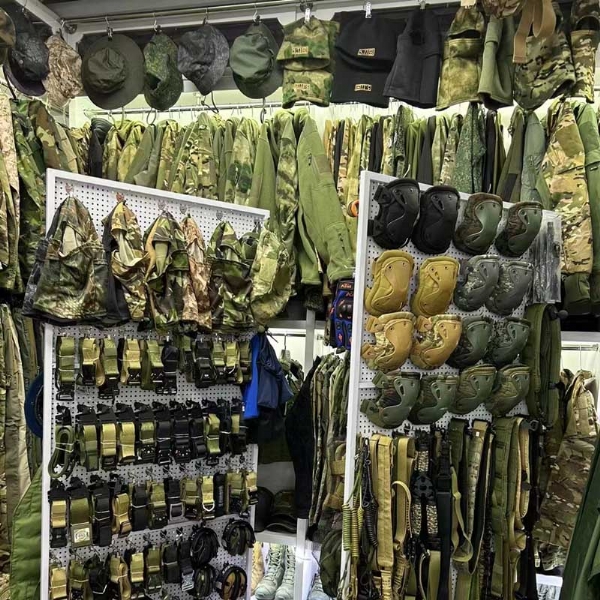 军迷户外：战术衣裤护具鞋帽、军训服、团建拓展队服