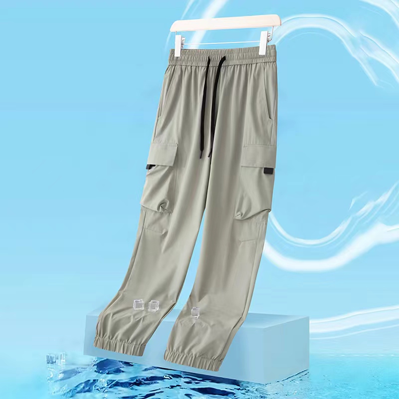 2024春夏新款弹力长裤