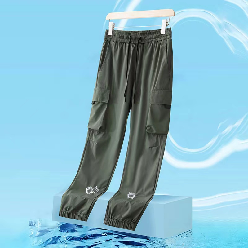 2024春夏新款弹力长裤