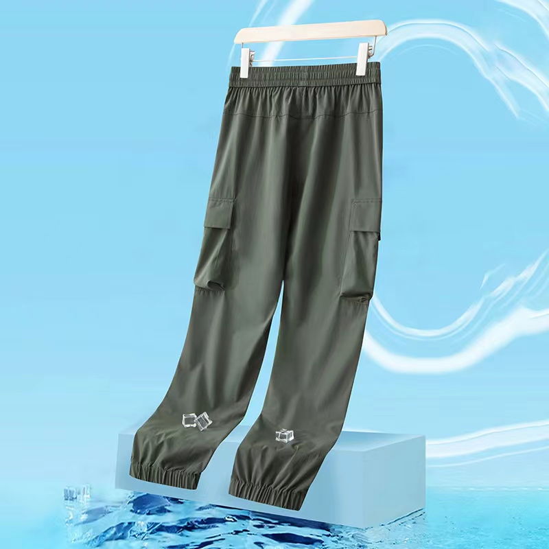 2024春夏新款弹力长裤